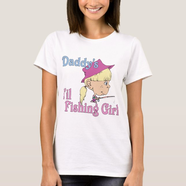Pappor Little Fishing Girl Tee (Framsida)