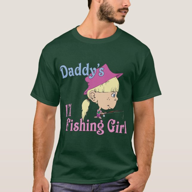 Pappor Little Fishing Girl Tee (Framsida)