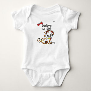 Pappor Little Girl Bodykostym T Shirt