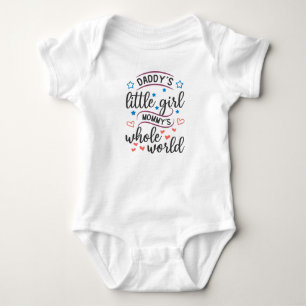 Pappor Little Girl Mamma Hela World T Shirt