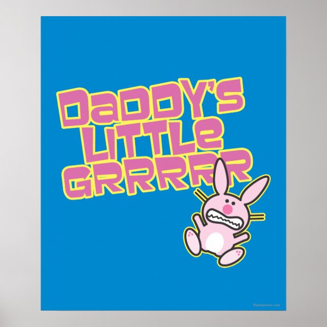 Pappor Little Girl Poster (Framsidan)