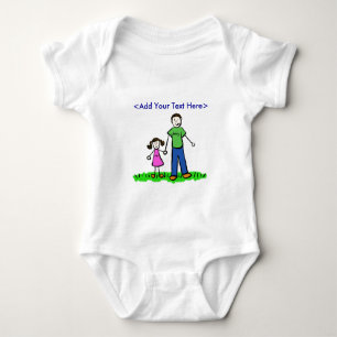 Pappor Little Girl T-Shirt (Brunette)