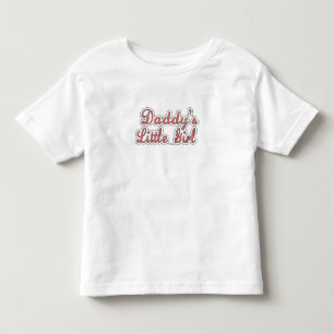 Pappor Little Girl Text Tee Shirt
