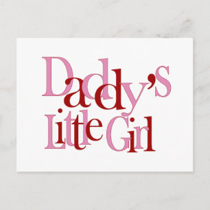 Pappor Little Girl Vykort