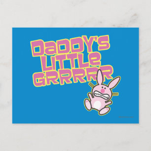 Pappor Little Girl Vykort