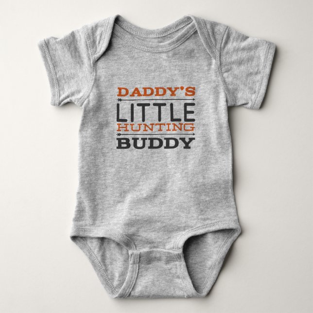 Pappor Little Hunting Buddy T Shirt (Framsida)