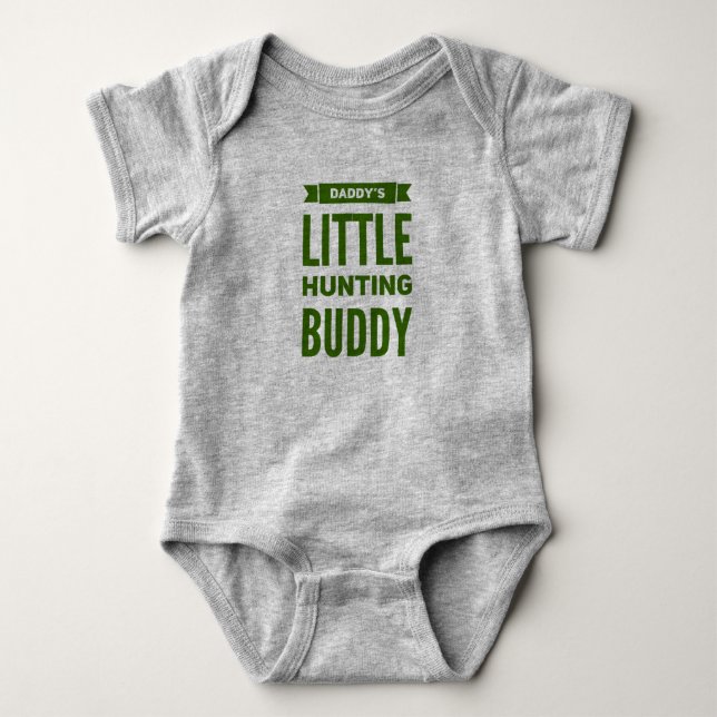 Pappor Little Hunting Buddy T Shirt (Framsida)