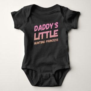 Pappor Little Hunting Princess Baby Bodykostym T Shirt