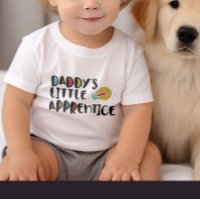 Pappor Little lärentice Cute Future Electrician