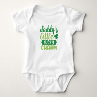 Pappor Little Lucky Charm Baby Bodykostym T Shirt