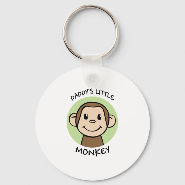 Pappor Little Monkey Nyckelring (Framsida)