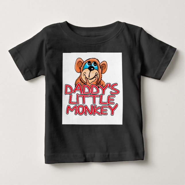Pappor Little Monkey T-shirt (Framsida)