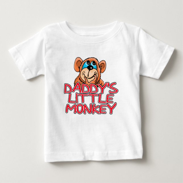 Pappor Little Monkey T-shirt (Framsida)