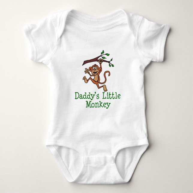 Pappor Little Monkey T-shirt (Framsida)