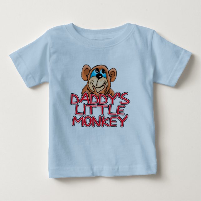 Pappor Little Monkey T-shirt (Framsida)