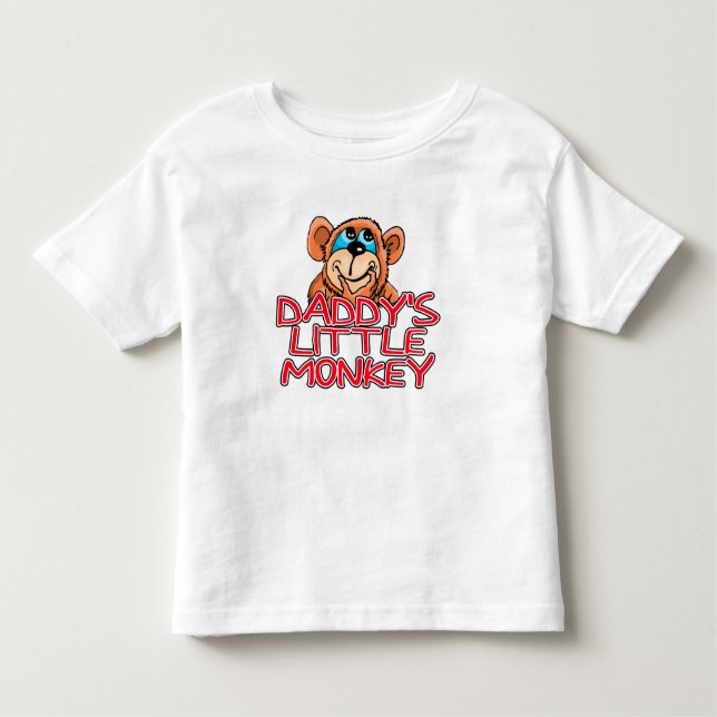 Pappor Little Monkey T-shirt (Framsida)