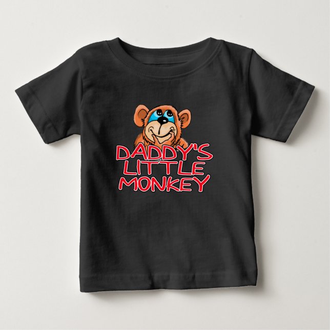 Pappor Little Monkey Tee (Framsida)