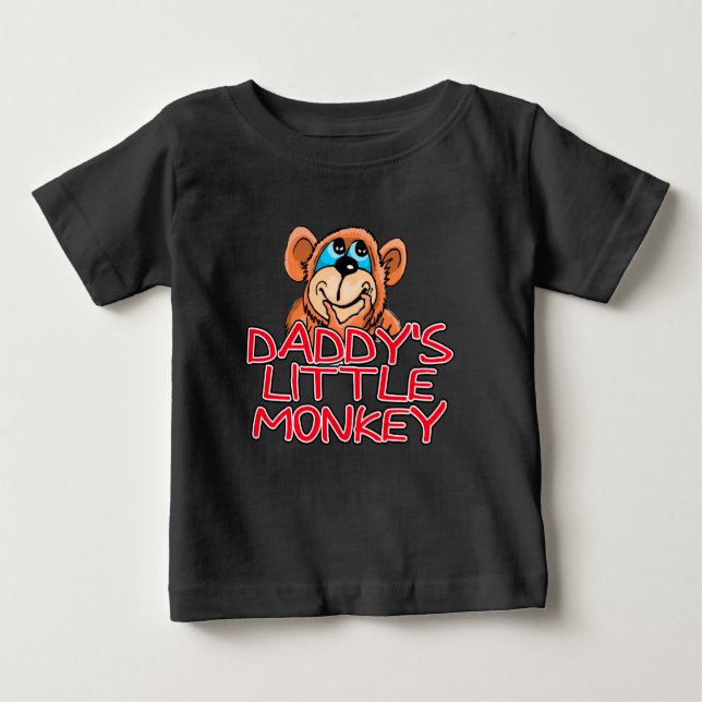 Pappor Little Monkey Tee (Framsida)
