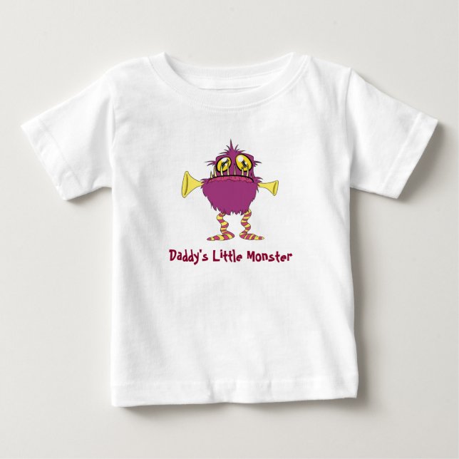 Pappor Little Monster T-shirt (Framsida)