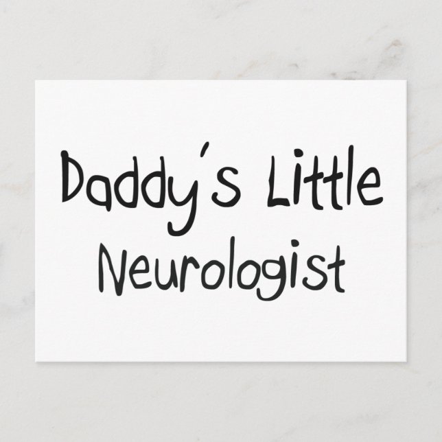 Pappor Little Neurolog Vykort (Framsida)