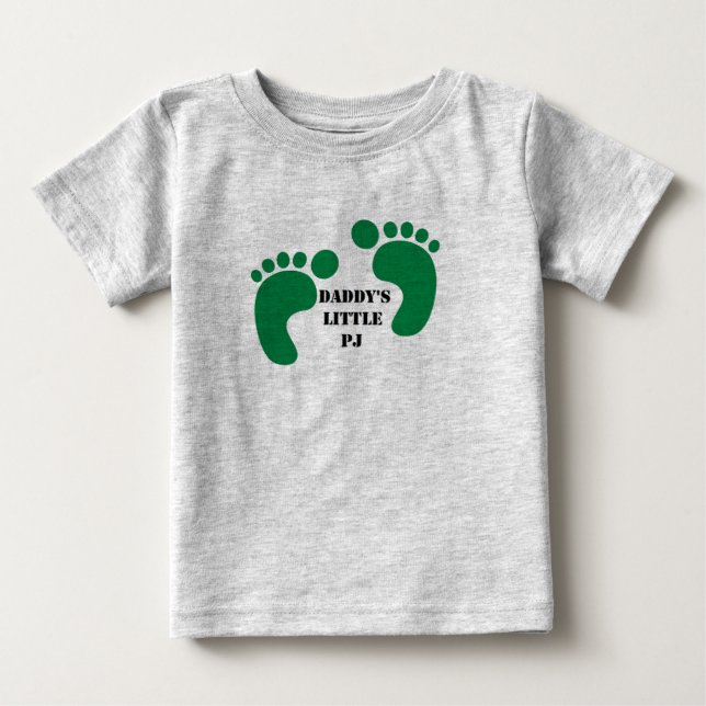 Pappor Little PJ Tee Shirt (Framsida)