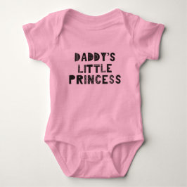 Pappor Little Princess Anpassningsbar Cute Girl Ro T Shirt