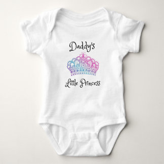 Pappor Little Princess Bodydräp Flicka Gift T Shirt