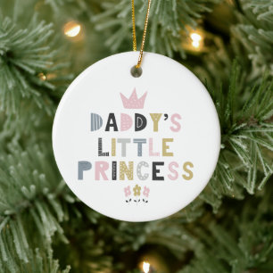 Pappor Little Princess Julgransprydnad Keramik