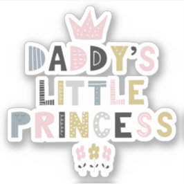 Pappor Little Princess Klistermärken