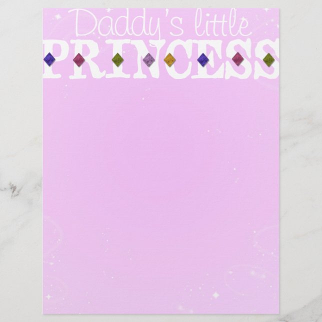 Pappor Little Princess Letterhead (Framsida)