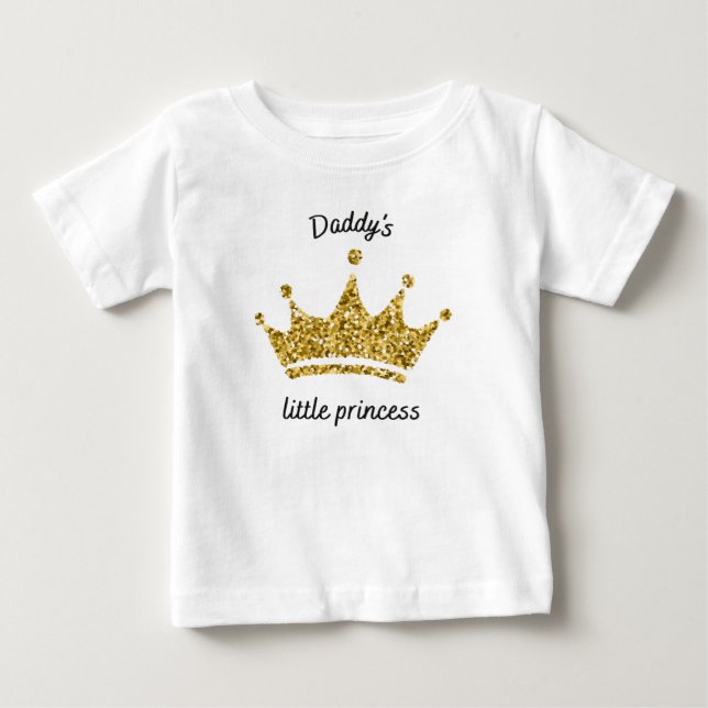 Pappor Little Princess T Shirt (Framsida)