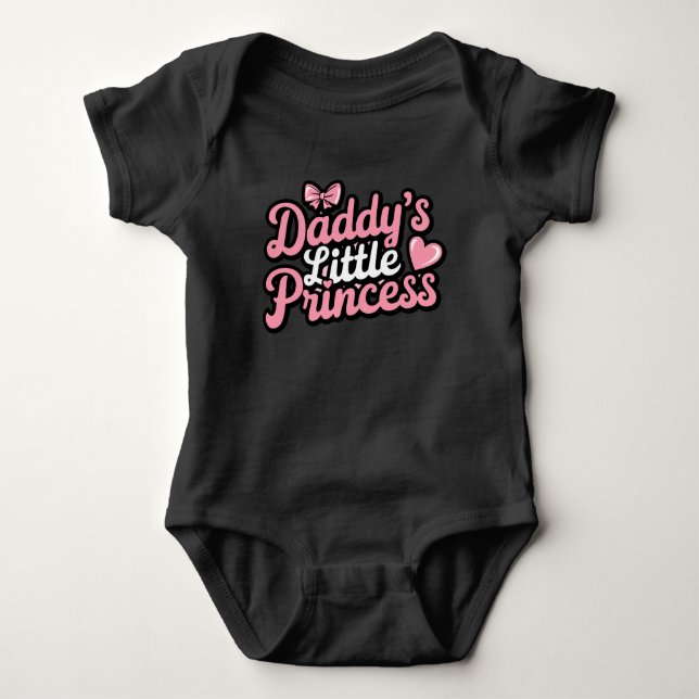 Pappor Little Princess T Shirt (Framsida)