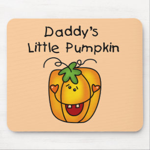Pappor Little Pumpkin T-shirts och presenter Musmatta