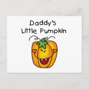 Pappor Little Pumpkin T-shirts och presenter Vykort