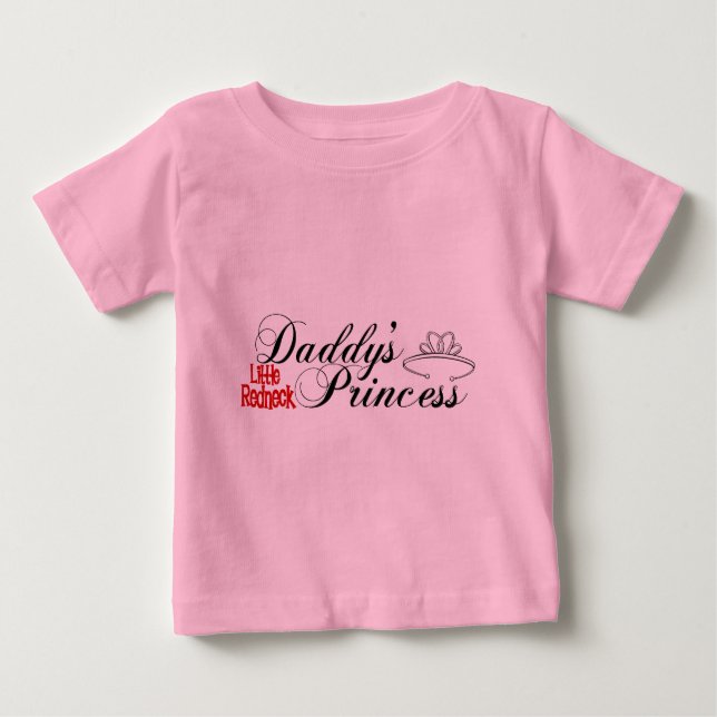 Pappor Little Rednackprincess T-shirt (Framsida)
