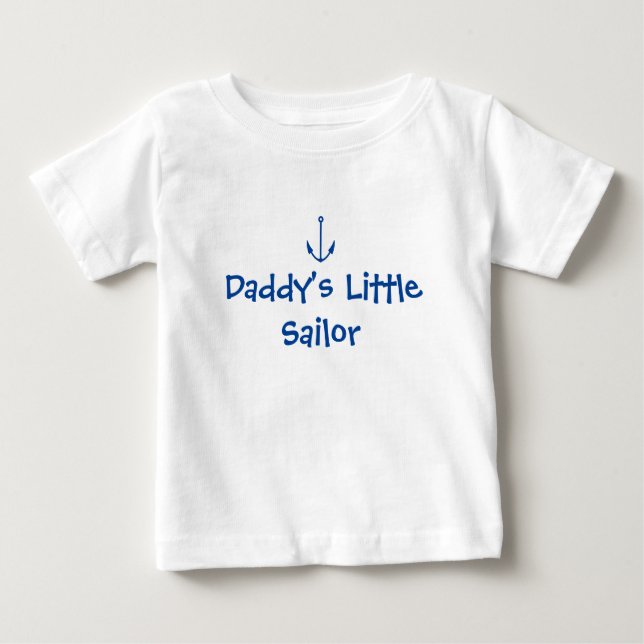 "Pappor Little Sailor" Shirt Tee (Framsida)