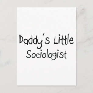 Pappor Little sociolog Vykort
