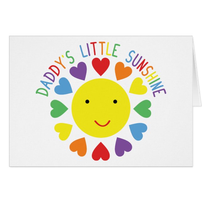 Pappor Little Sunshine OBS Kort (Framsidan Horizontal)