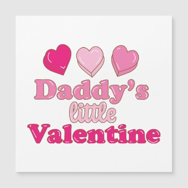 Pappor Little Valentine-design med hjärtan (Framsida)