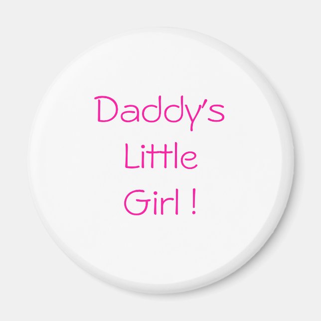 Pappor LittleGirl! Magnet (Framsidan)