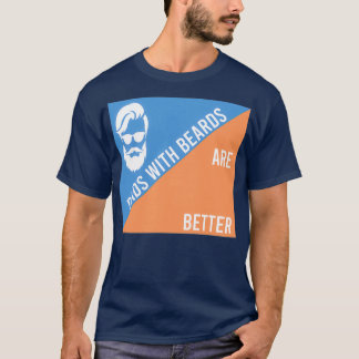 Pappor med skägg är bättre 4 1 t shirt