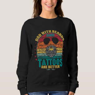 Pappor med skägg och tatueringar är bättre fäder p t shirt