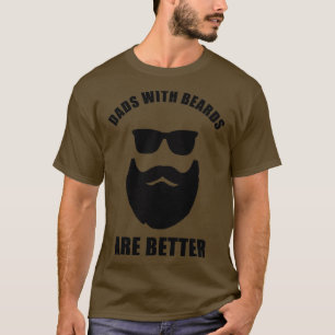 Pappor med utmärkande Coola Pappa-citat Badass Hum T Shirt