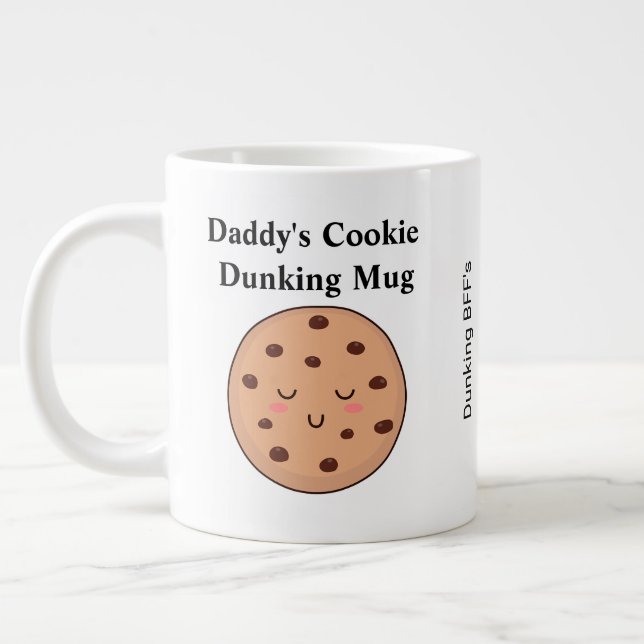 Pappor - Mjölk n Cookies Mugg 20 oz Jumbo Mugg (Vänster)