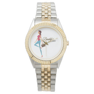 Pappor Money, Cute & Sassy Teenage Girl, Funny Armbandsur