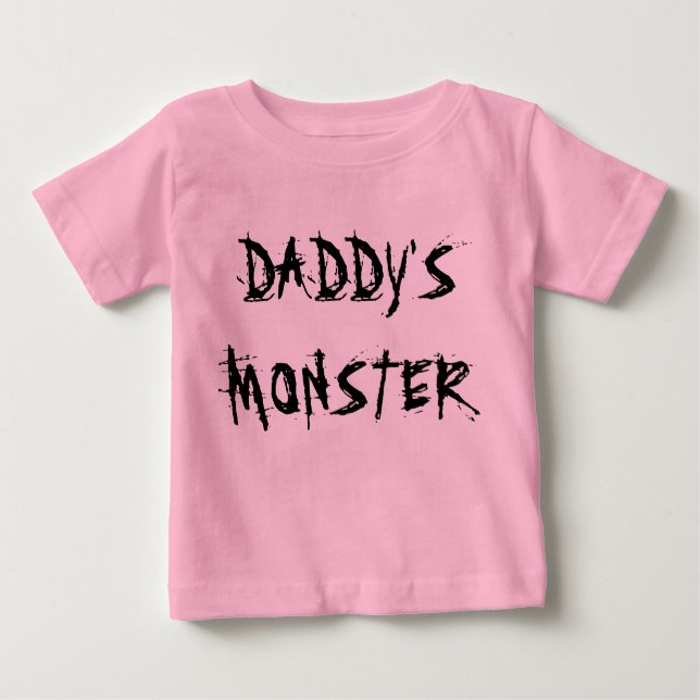 Pappor Monster Småbarn Shirt T Shirt (Framsida)