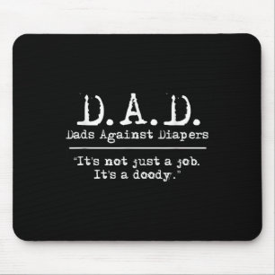 Pappor mot blöjor Mäns humor meme-citat Musmatta