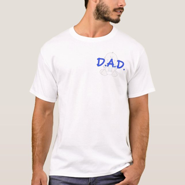 Pappor mot blöjor tee shirt (Framsida)