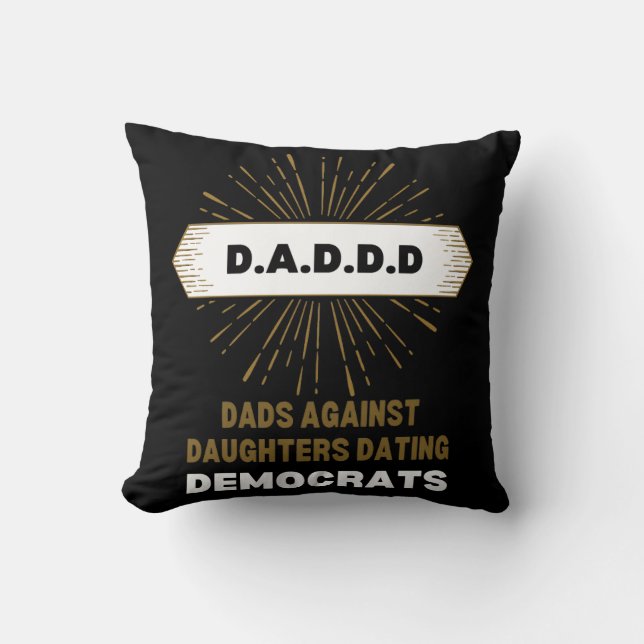 Pappor mot dagens demokrater Daddd Kudde (Framsida)