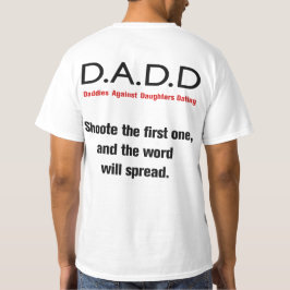 Pappor mot döttrar som daterar T-tröja T-shirt